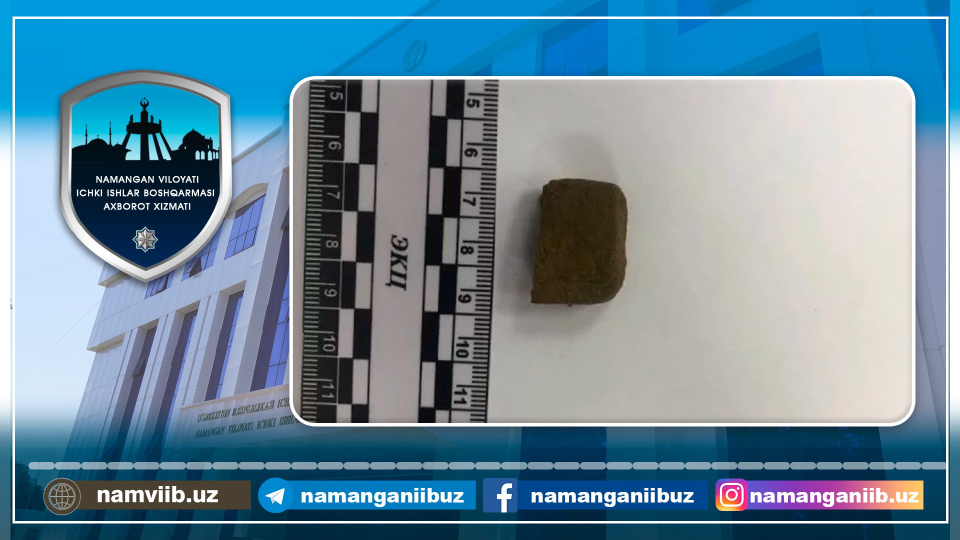Avtomashina yukxonasida “Gashish” saqlagan shaxsning harakatlari fosh etildi