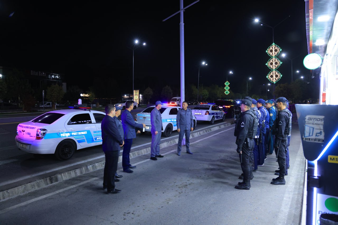 Namangan viloyati IIB rahbariyatining navbatdagi o‘rganishlari Yangi Namangan tumanida oli…